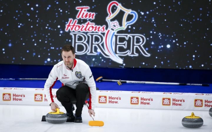 Defending champion Gushue beats Epping in opening draw at Brier