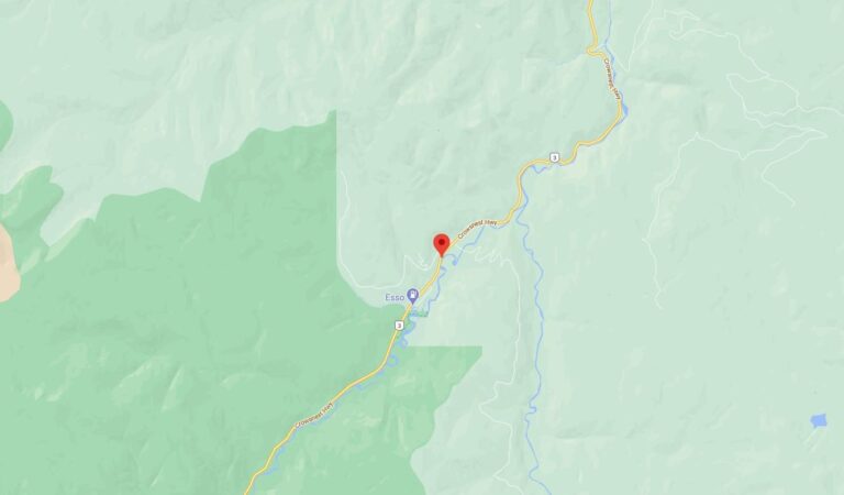 Highway 3 closed east of Manning Park after logging truck crash