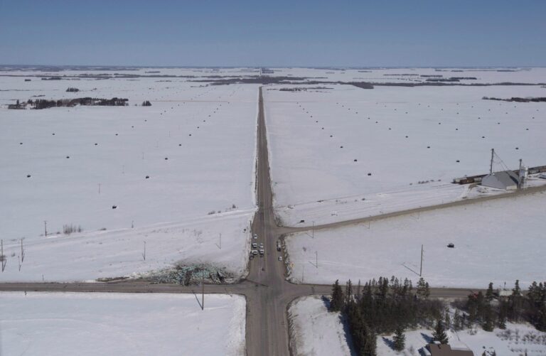 Trees removed at intersection of Humboldt Broncos bus crash