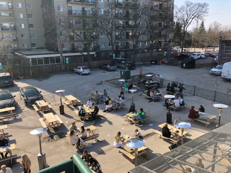 Coronavirus: Patios busy, student neighbourhoods quiet on St. Patrick’s Day in London, Ont.