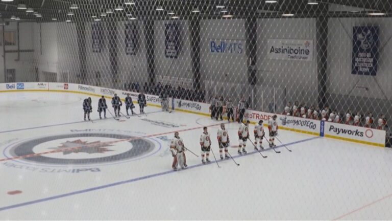 Manitoba Moose get beat in overtime in 1st game in new home