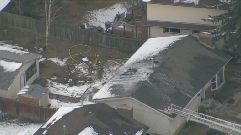 8 people, cat safely get out of Calgary home after kitchen fire