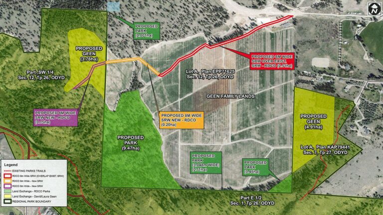 Scenic Canyon Regional Park in Kelowna expands following land swap