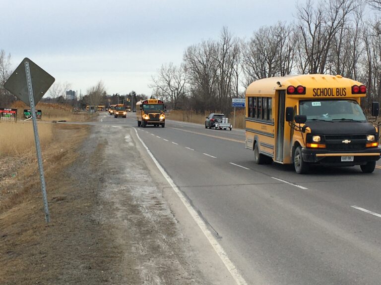 Quinte school bus operators protest Tri-Board RFP process with drive-by demonstrations