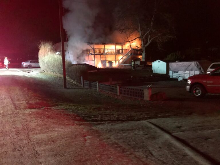 Firefighter injured, two animals perish in West Kelowna house fire