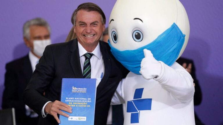 Brazil wonders about whereabouts of vaccine mascot