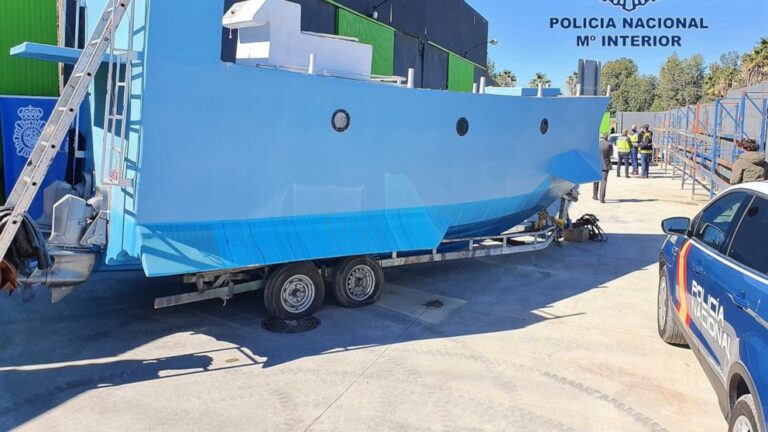 Spanish police seize narco-sub being built on southern coast