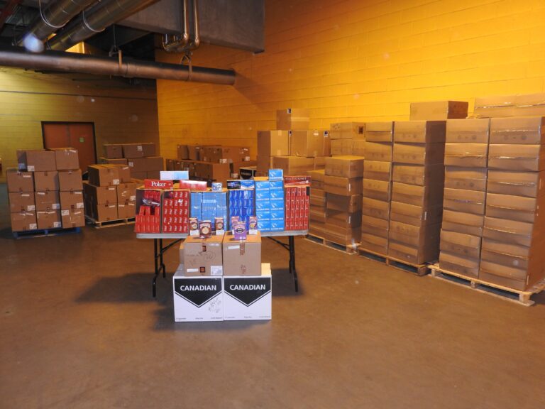 2 charged after $2.3M in contraband cigarettes and cigars seized in Edmonton