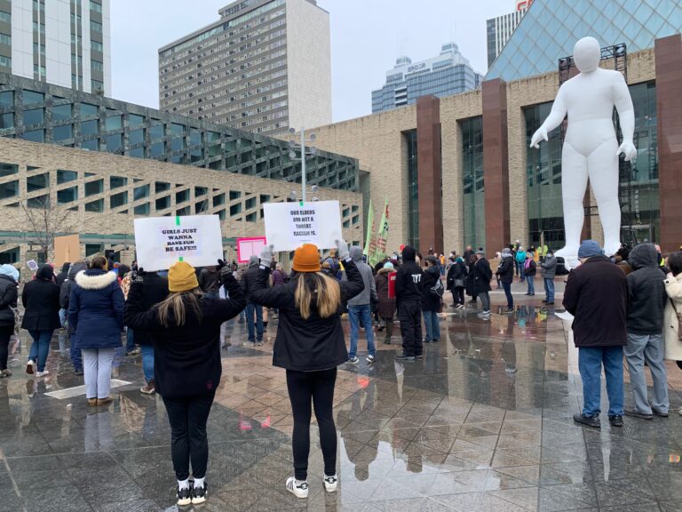 Edmonton anti-racism organizers call for action against hate crimes