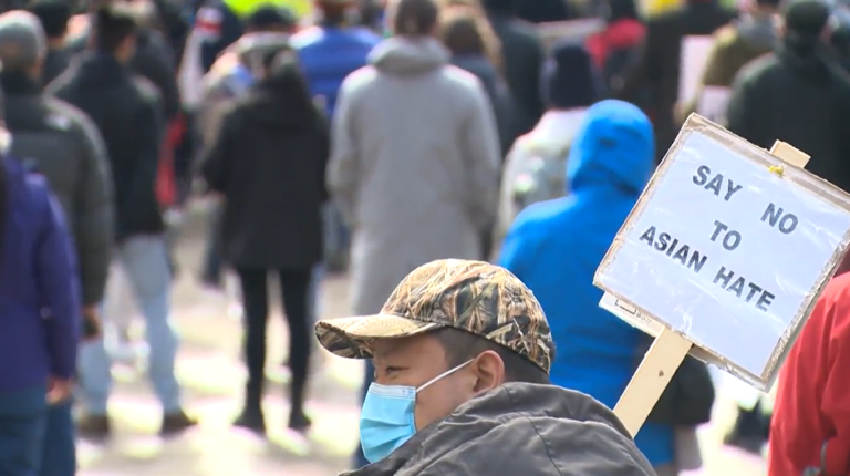Hundreds attend Vancouver rally against anti-Asian racism