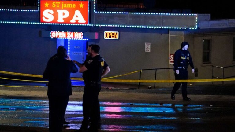 8 dead in 3 shootings at Georgia spas; suspect in custody