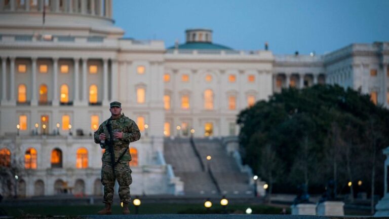 Defense secretary extends National Guard mission at US Capitol through May