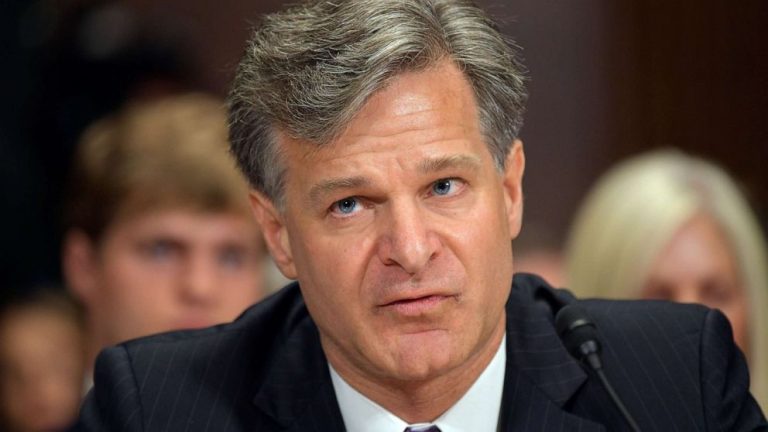 FBI director testifies for first time since Capitol assault