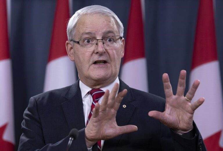 Garneau slams China’s sanctions, says they are an ‘attack on transparency’