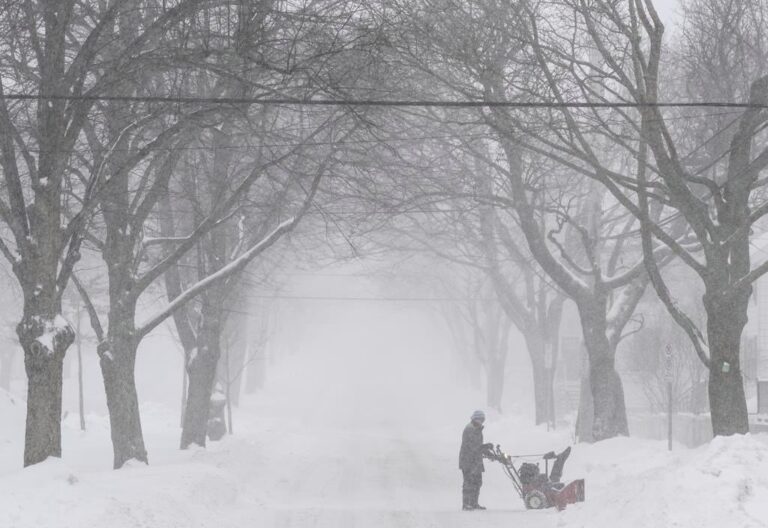 Late-winter blast marches into Nova Scotia, vaccine clinics to go ahead