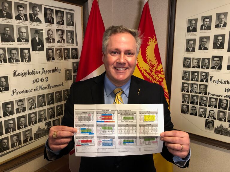 N.B. opposition parties pushing for legislative calendar
