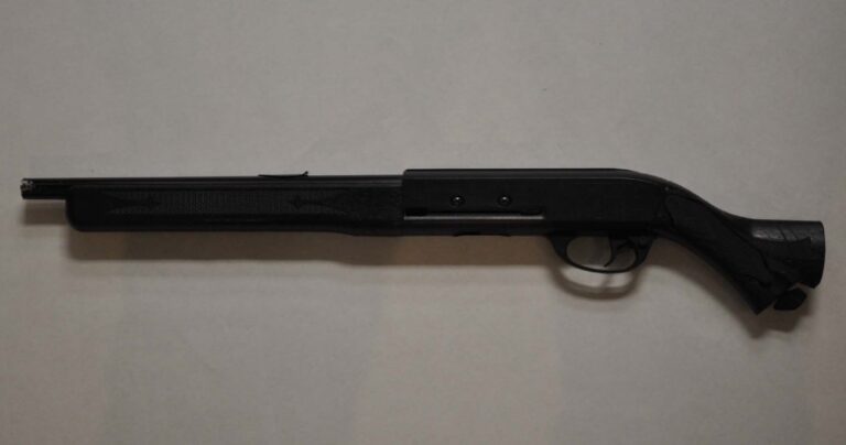 Wasagamack man busted for armed robbery with fake gun: Manitoba RCMP