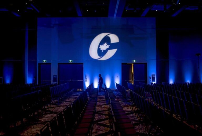 Conservative party members vote down resolution to officially recognize climate change