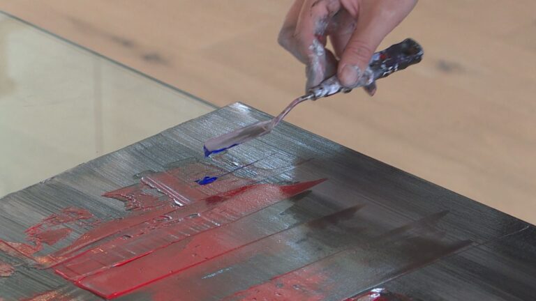 Kelowna woman finds silver lining in pandemic, a hidden talent for painting
