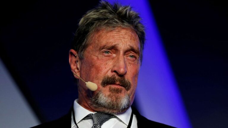 John McAfee accused of $23 million securities fraud