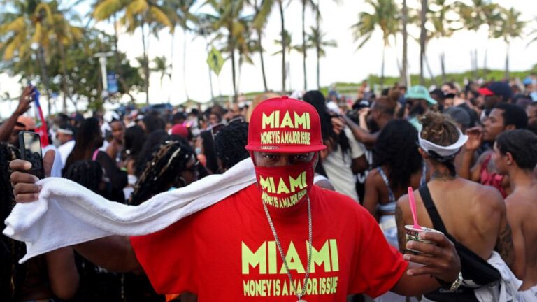 Miami Beach residents protest against chaos caused by spring breakers