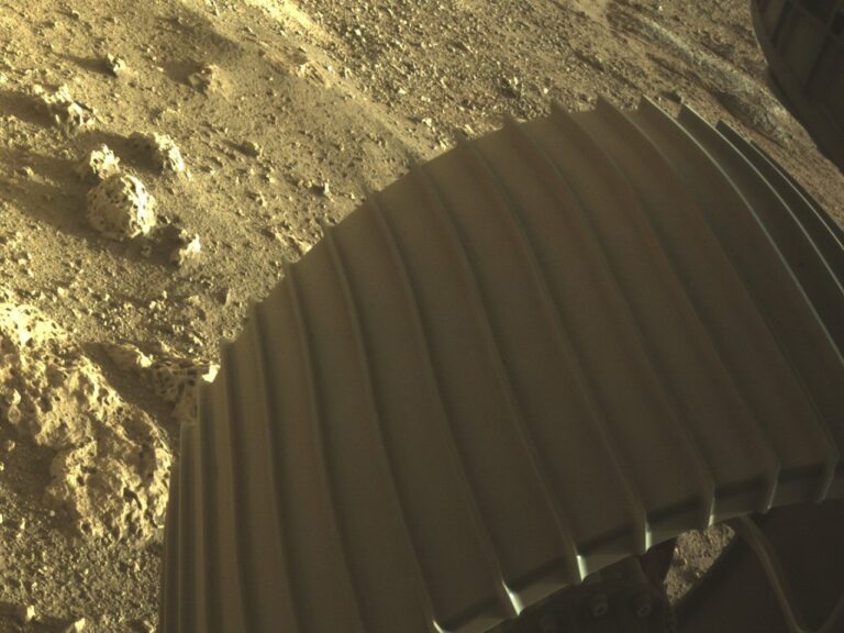NASA rover Perseverance takes first spin on surface of Mars