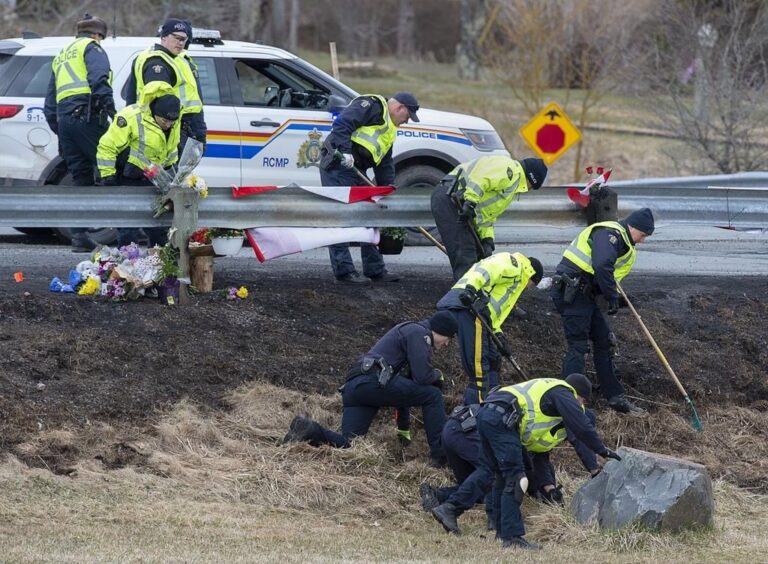 Nova Scotia RCMP burn surplus gear 11 months after mass shooting