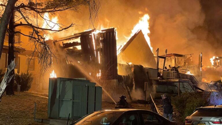 1 dead, 2 firefighters hurt after blaze engulfs assisted living facility