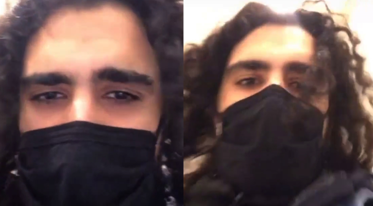 Police looking for man accused of damaging artwork at Vancouver Art Gallery