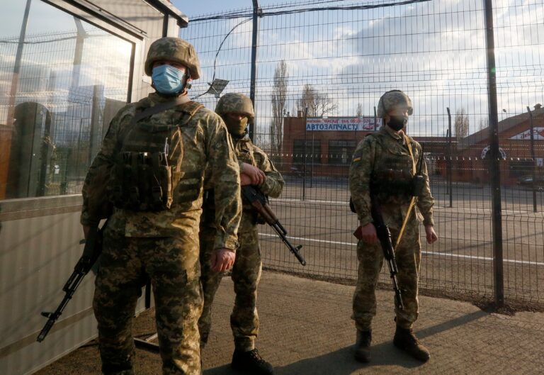 150K Russian troops estimated near Ukraine’s borders, European Union says