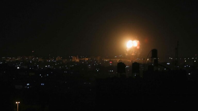Israel bombs Gaza City in 2nd day of strikes since breaking cease-fire