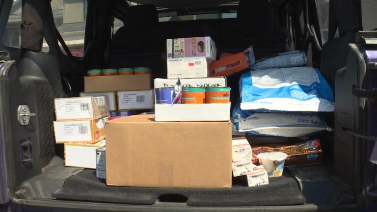 Animal Food Bank over-extended with wildfire evacuee support