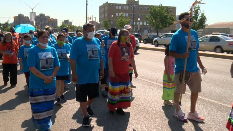 Families of two missing Indigenous woman gather for annual awareness walk, continue to seek answers