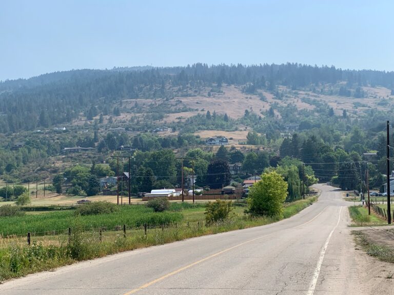 Wildfire evacuation alert rescinded for Becker Lake area east of Vernon, B.C.