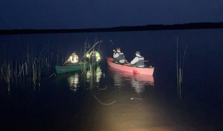 Mounties tackle swamps, beaver dams to rescue stranded boaters in northern Manitoba