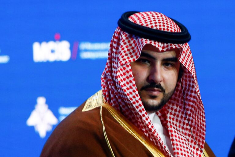 U.S. hosts Saudi crown prince brother in first high-level visit since Khashoggi killing