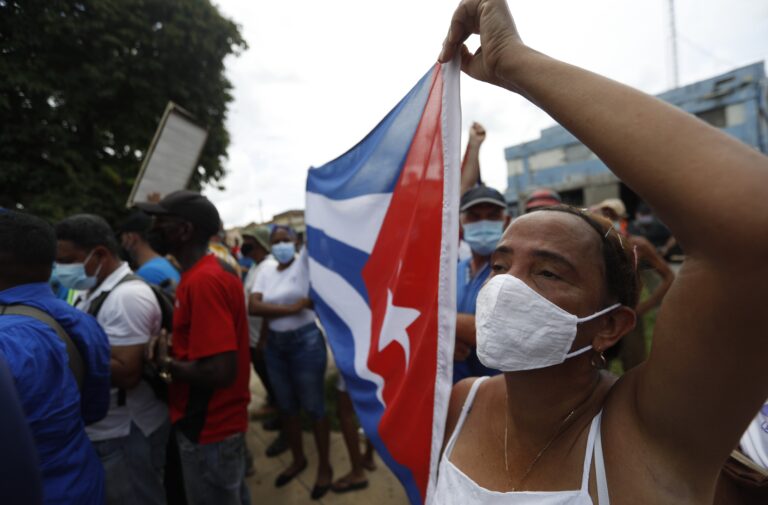 Cuba protests: U.S. calls for freedom as rare anti-government protests break out