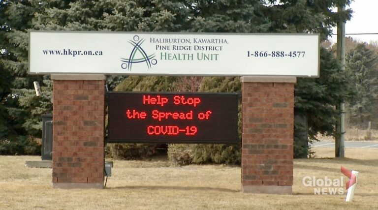 COVID-19: 12 new cases in City of Kawartha Lakes, 1 in Northumberland County on weekend