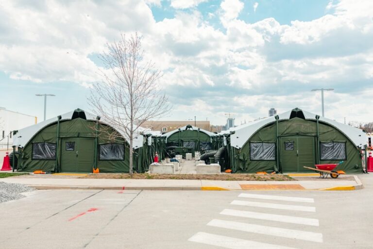 Hamilton Health Sciences closing field hospital amid dropping COVID-19 hospitalizations