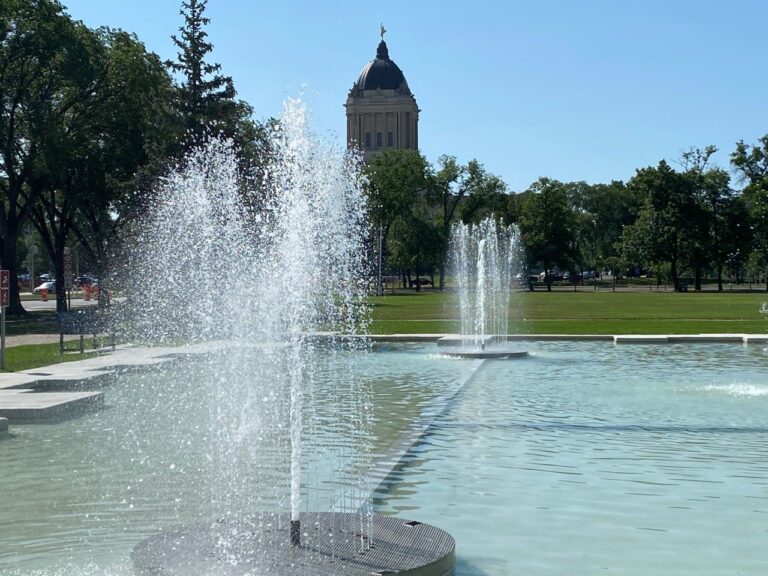 Manitoba’s 60-year-old Memorial Park fountain restored after $3.7-million repair