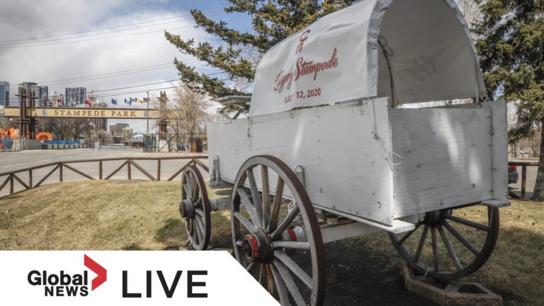 WATCH LIVE: 2021 Calgary Stampede parade on Friday, July 9