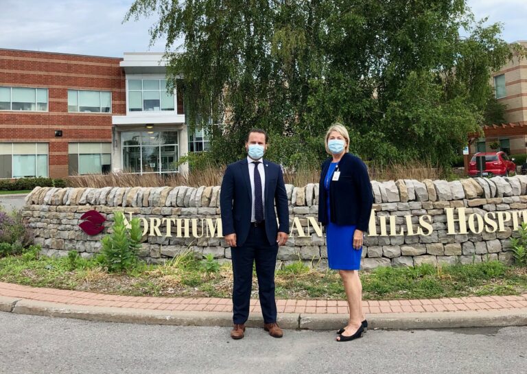 Ontario provides nearly $1.5M increase in base funding for Northumberland Hills Hospital