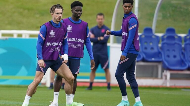The Latest: Italy and England play in Euro 2020 final