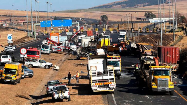 Violence erupts over jailing of South Africa’s ex-president