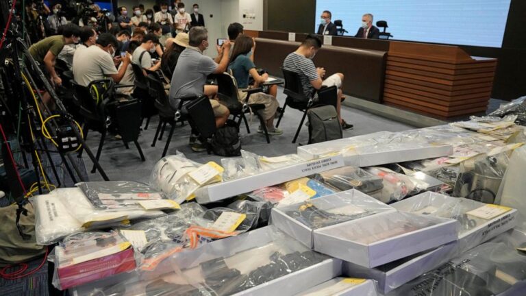 9 arrested over alleged plot to plant bombs around Hong Kong
