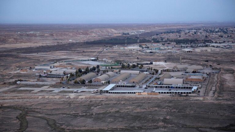 2 US military service members hurt in rocket attack on al-Asad air base