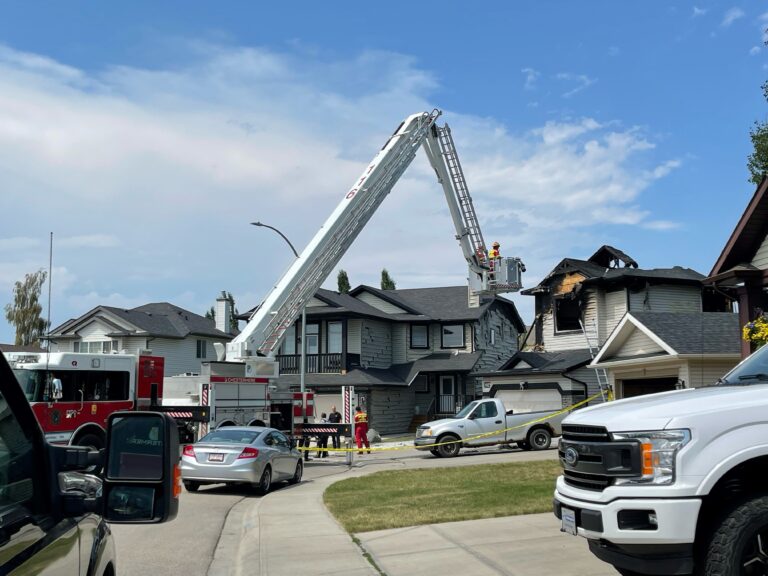 Chestermere house fire that left 7 dead not suspicious: RCMP