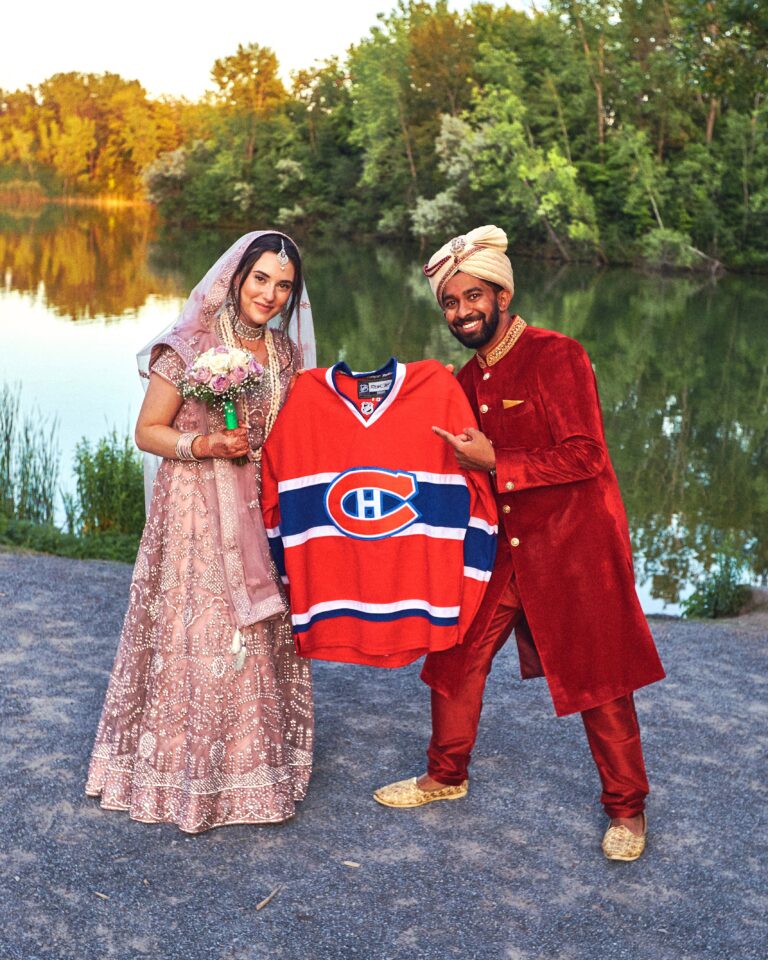 West Island couple manages to say ‘I do’ during Canadiens playoff game in pandemic