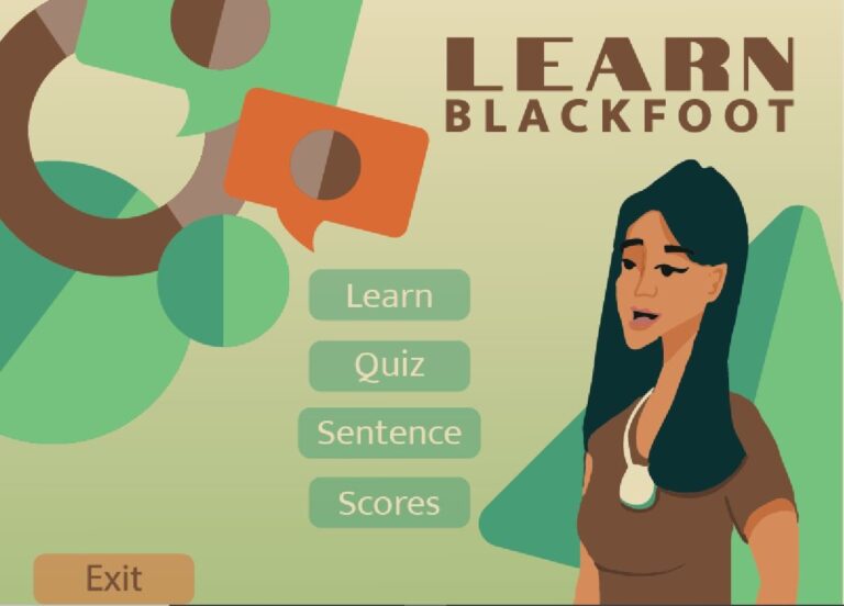 Blackfoot language taught through new app