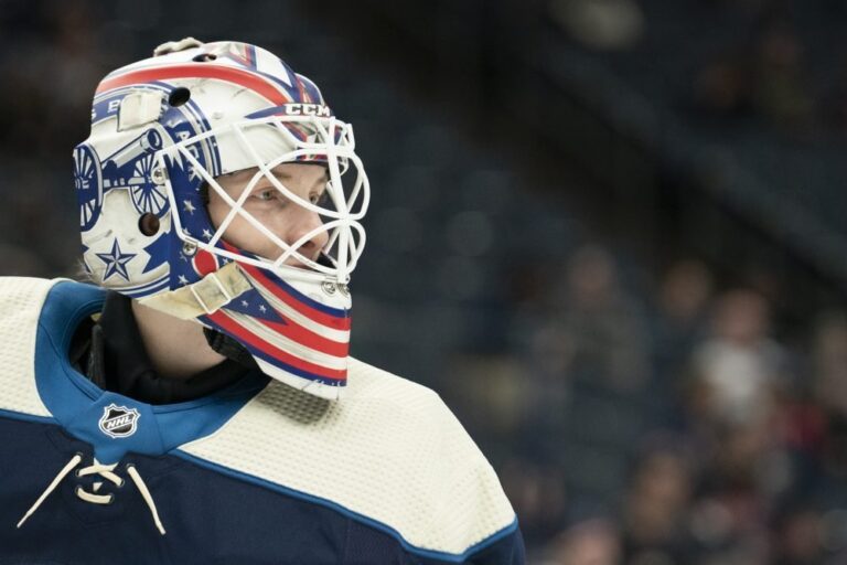 Blue Jackets goalie Matiss Kivlenieks, 24, dies in fireworks mishap